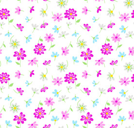 数码清新风小碎花