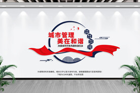 城市管理文化墙