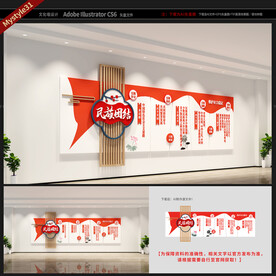 民族团结文化墙