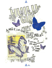 数码蝴蝶花丛英文