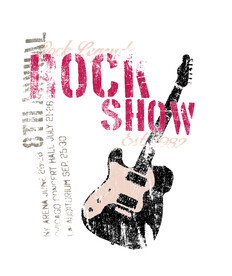 数码吉他英文定位裁片