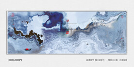 水墨画软膜天花