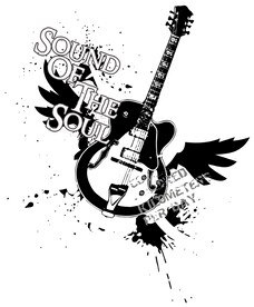 数码吉他翅膀裁片