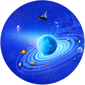 圆形星空吊顶