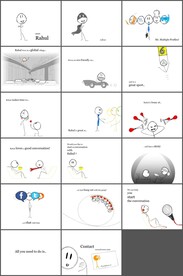 简笔画创意自我介绍PPT