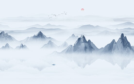 新中式山水画