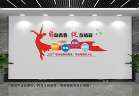 舞蹈培训文化墙