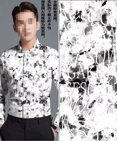 数码印花 男装潮牌尼彩大牌