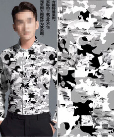 数码印花 男装潮牌几何大牌