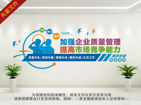工厂质量文化墙
