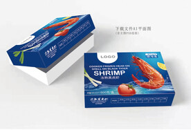 冻熟黑虎虾包装