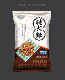 猪大肠包装 