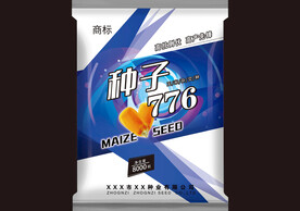 科技感玉米种子包装