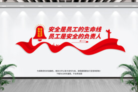 企业工厂安全标语文化墙