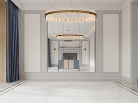 美式欧式餐厅背景墙