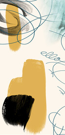 轻奢装饰画 抽象油画 水彩画