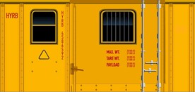 工业风火车集装箱车厢背景墙