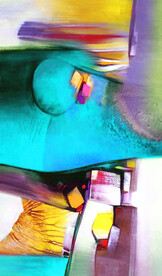 轻奢装饰画 抽象油画 水彩画