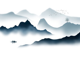 高清分层透明底推拉门打印图