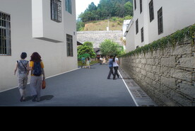 乡村振兴美丽乡村改造绿化效果图