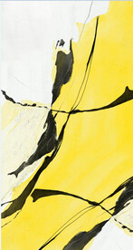 轻奢装饰画 抽象水墨画 彩绘