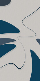 蓝色河流线条抽象画素材