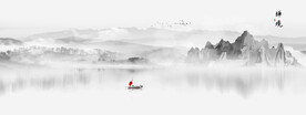 意境山水画