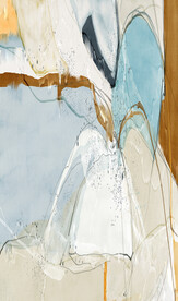 轻奢装饰画 抽象油画 彩绘图