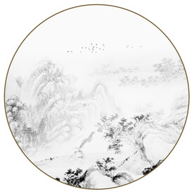 水墨山水画