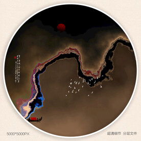 别墅玄关装饰画