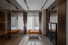 全屋定制现代衣帽间效果图图片