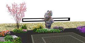 中式庭院景观绿化