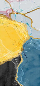 轻奢装饰画 抽象油画 彩绘