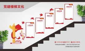 党建室楼梯文化