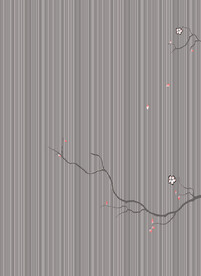 高清分层透明底推拉门打印图