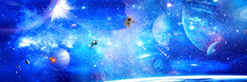 蓝色星空