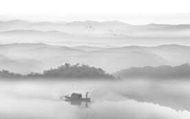 水墨山水画