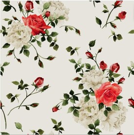 线稿图花卉服装版图