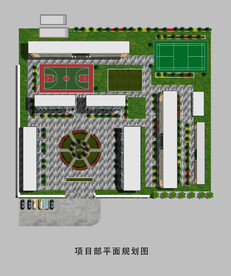 园林规划  平面图