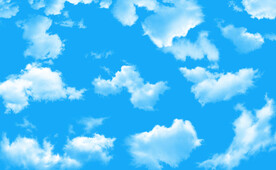 蓝天白云