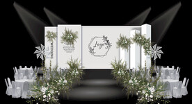 韩式婚礼秀场风婚礼