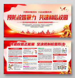 校园欺凌展板