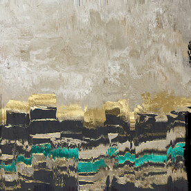 轻奢手绘抽象油画装饰画