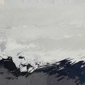 抽象油画装饰画轻奢手绘极简画