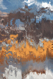 轻奢手绘抽象油画装饰画