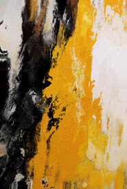 轻奢手绘抽象油画装饰画