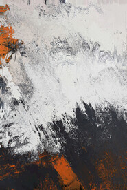 轻奢手绘抽象油画装饰画