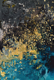 抽象油画装饰画轻奢手绘极简画