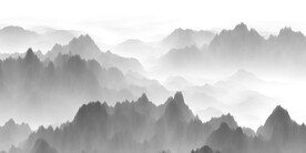 水墨山水画