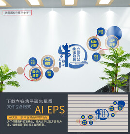 警营楼梯文化墙